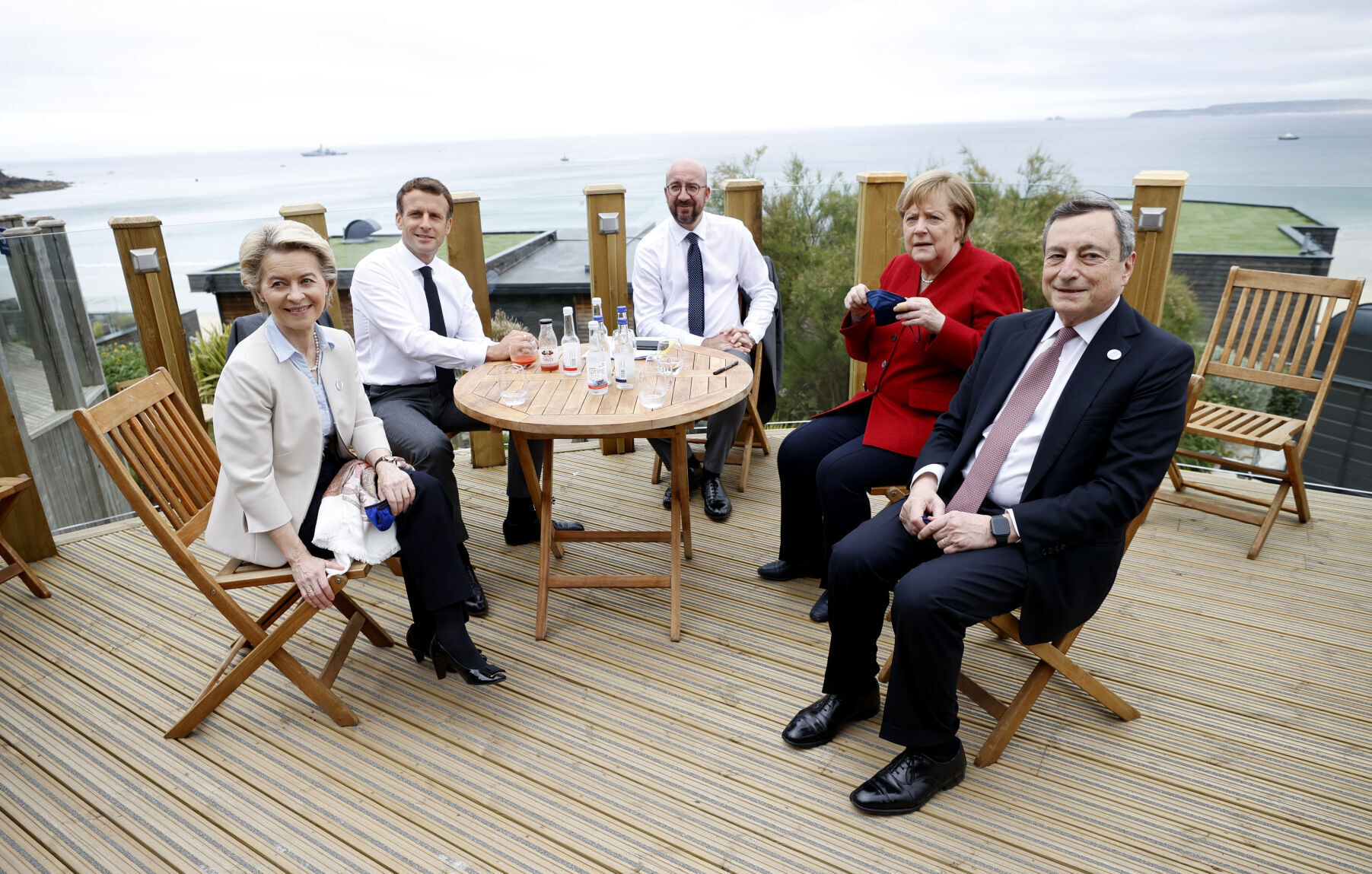 APTOPIX Britain G7